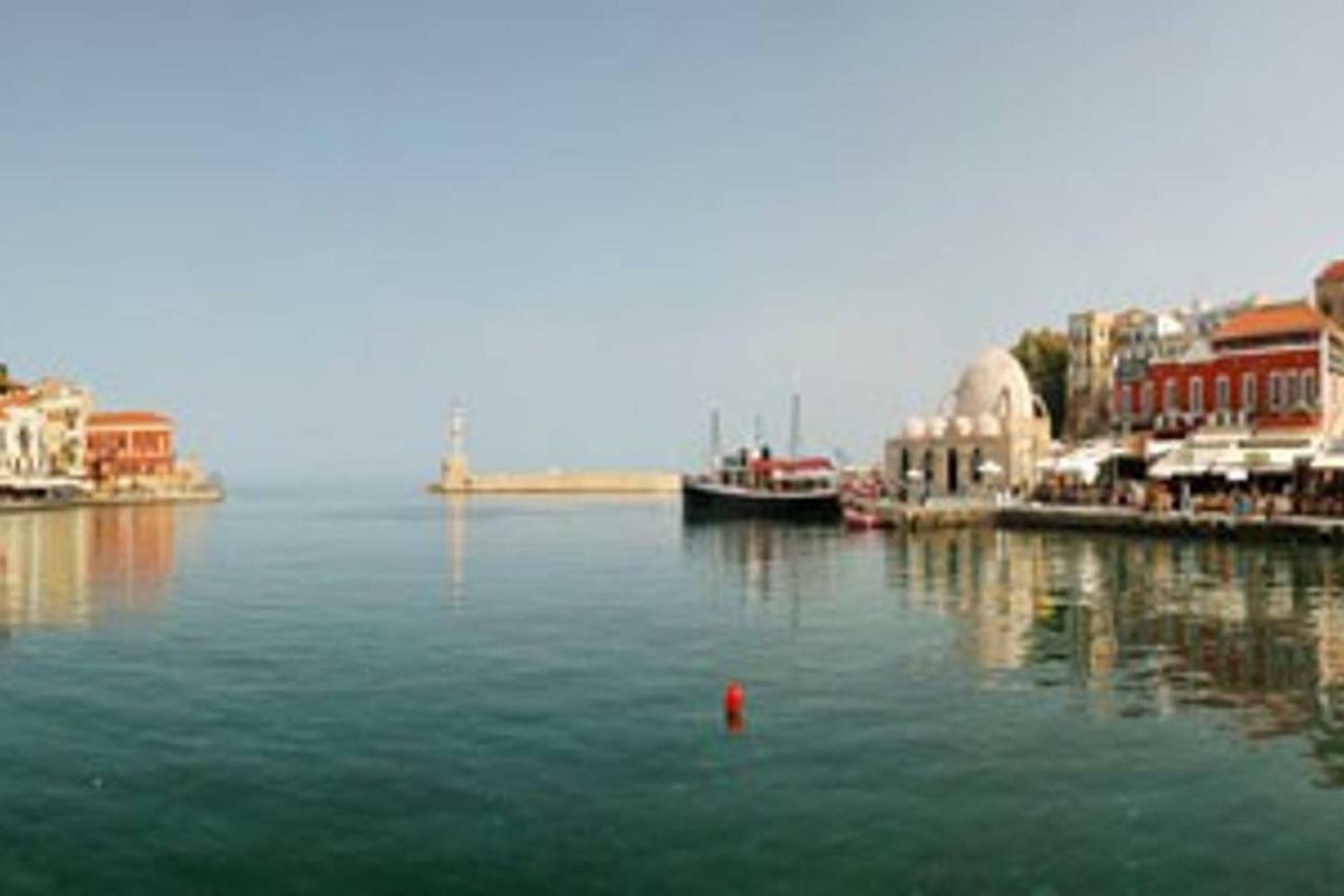 House With Sea View Close To Platanias Vrísai エクステリア 写真
